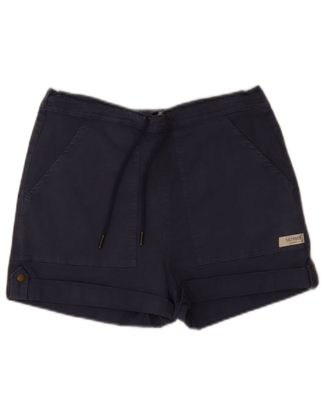 Saltrock Damen Chinoshorts W30 Medium Navy Blue Cotton