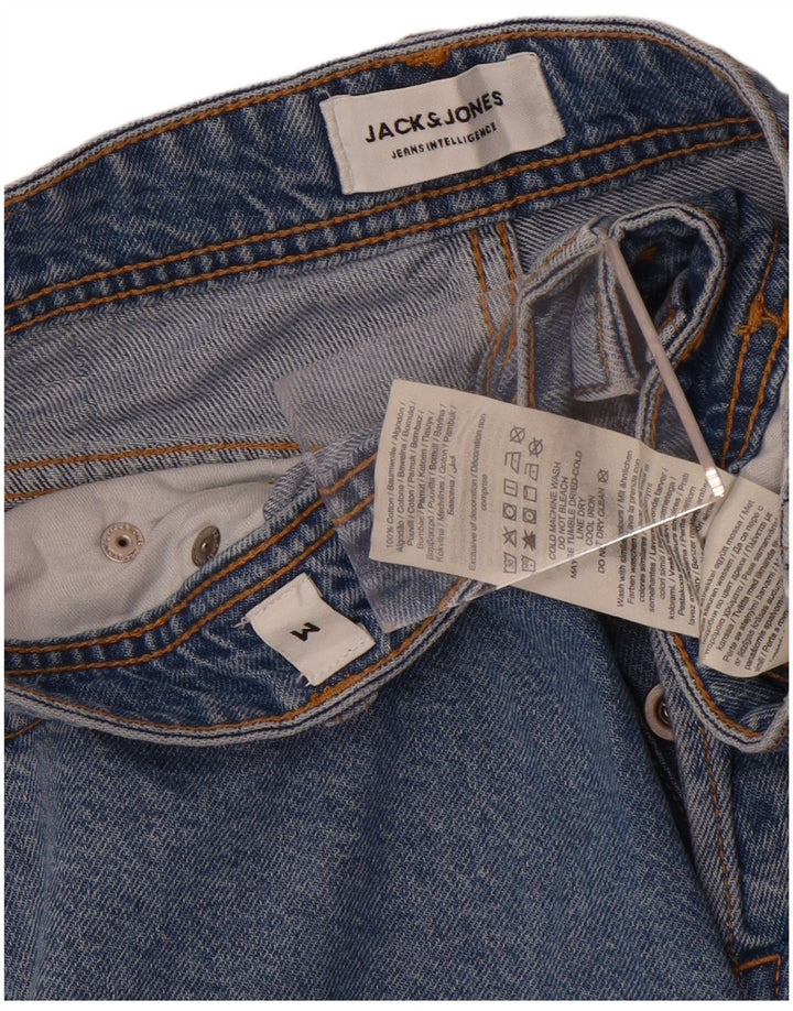Jack & Jones Herren-Jeansshorts, mittelgroß, W32, blaue Baumwolle
