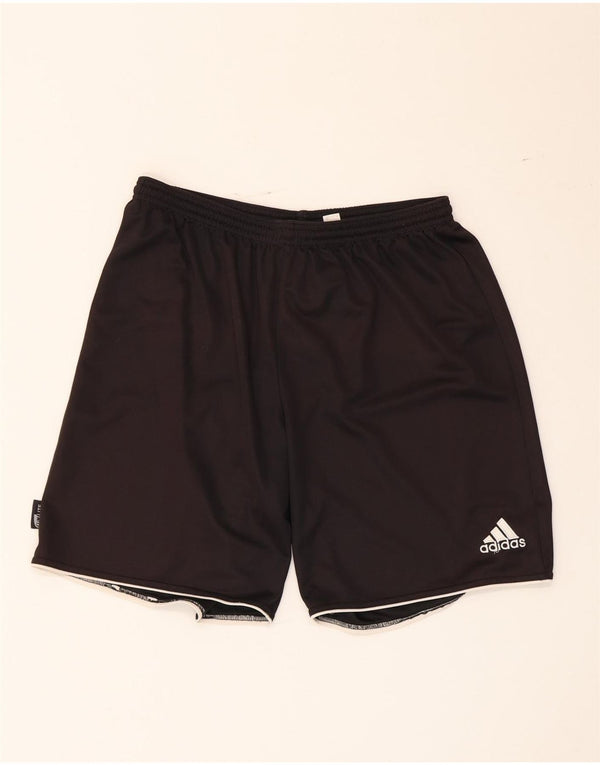 Adidas Mens Climalite Sport Shorts Large Black Polyester