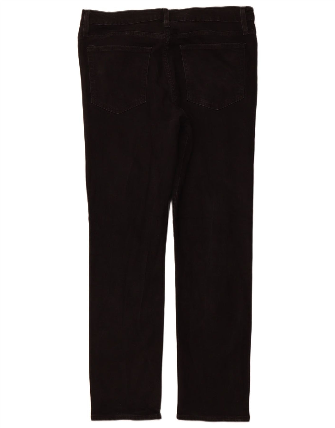 J. CREW Herren Flex Straight Jeans W34 L32 Schwarze Baumwolle