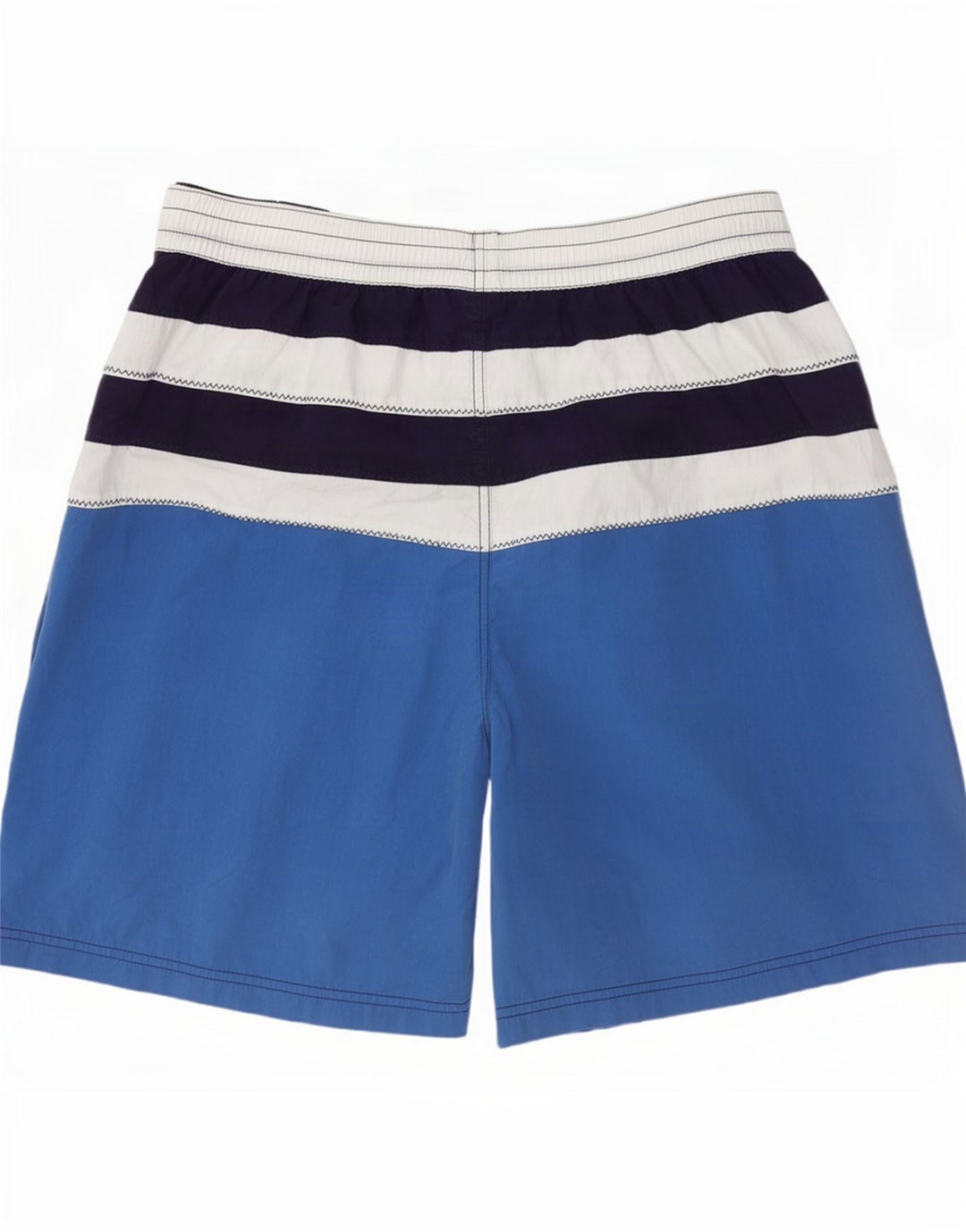 Coast Herren-Badeshorts XL aus blauer Colourblock-Baumwolle