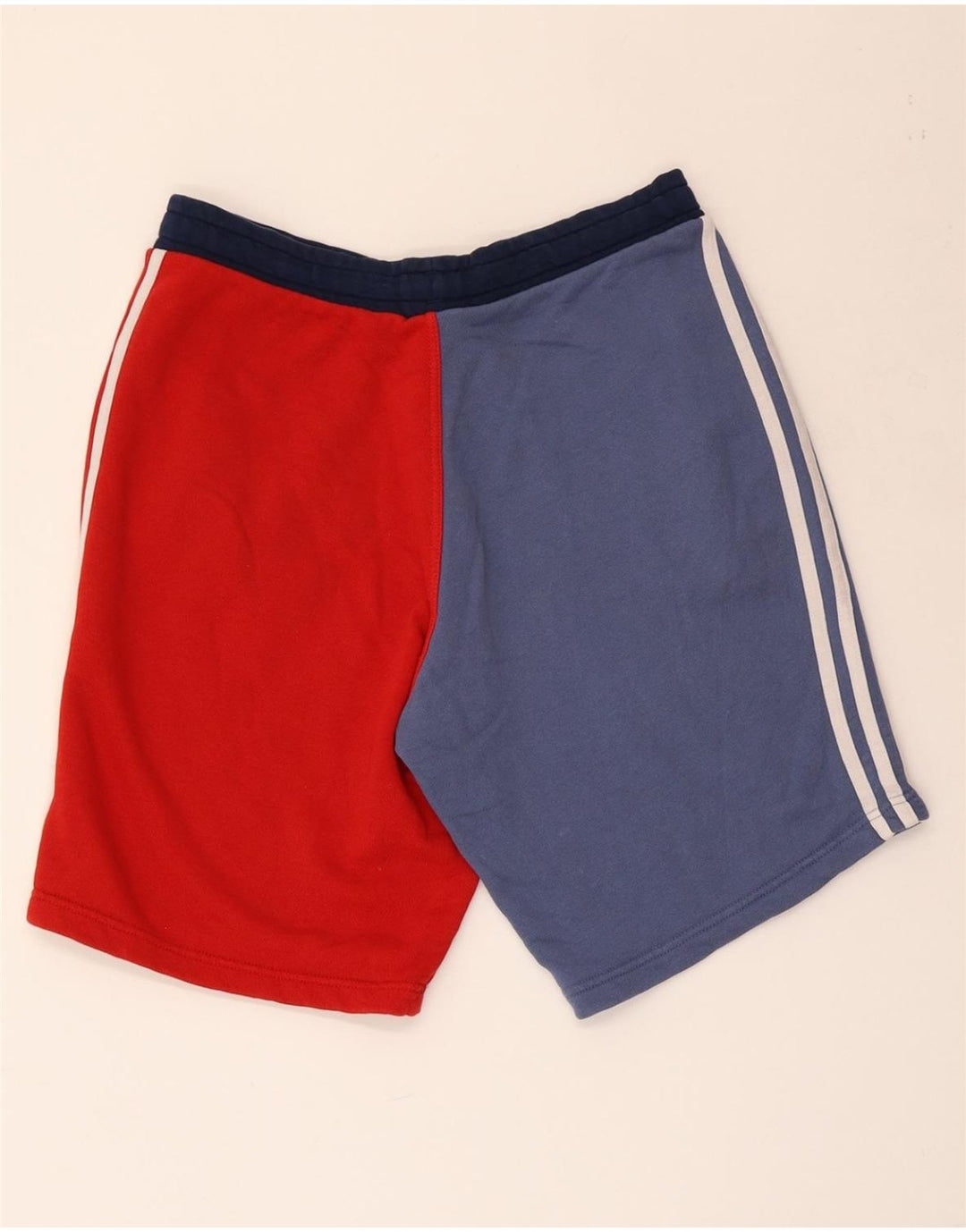 Adidas Herren-Sportshorts, mittelgroß, mehrfarbig, Colourblock-Baumwolle