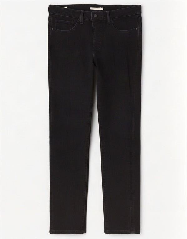 Levi's Damen 311 Crop Shaping Skinny Jeans W31 L26 Schwarz