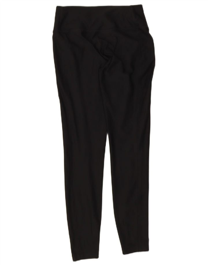 Nike Damen Dri Fit Leggings UK 4 XS Schwarz Polyester