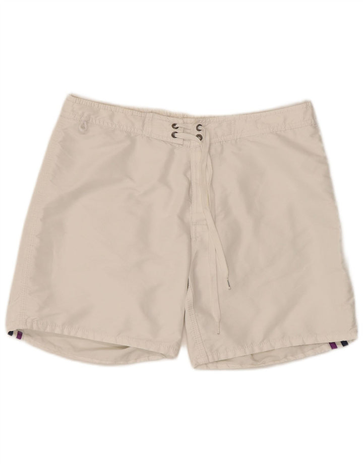 Sundek Herren-Badeshorts, groß, aus weißem Polyester