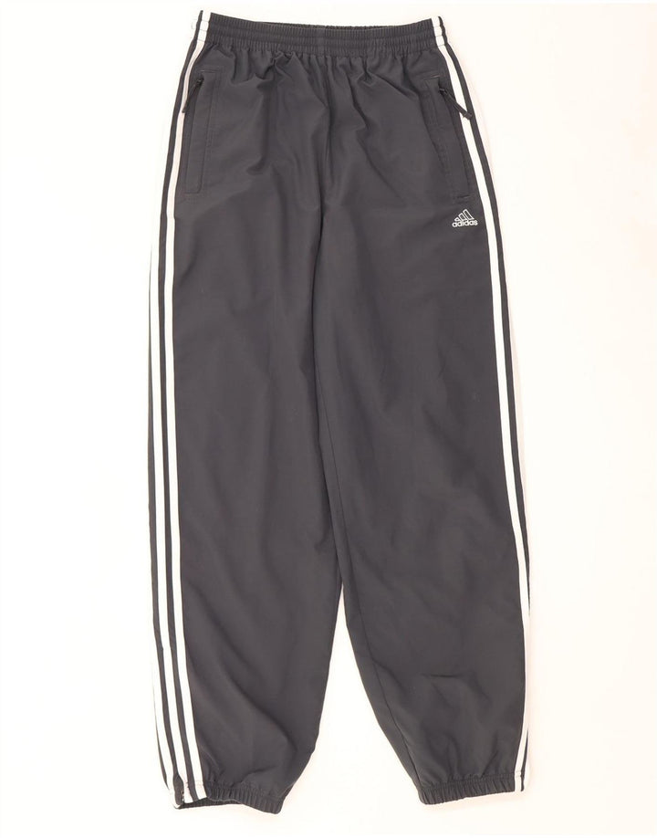 Adidas Damen Trainingshose Jogger UK 14 Large Grau Polyester