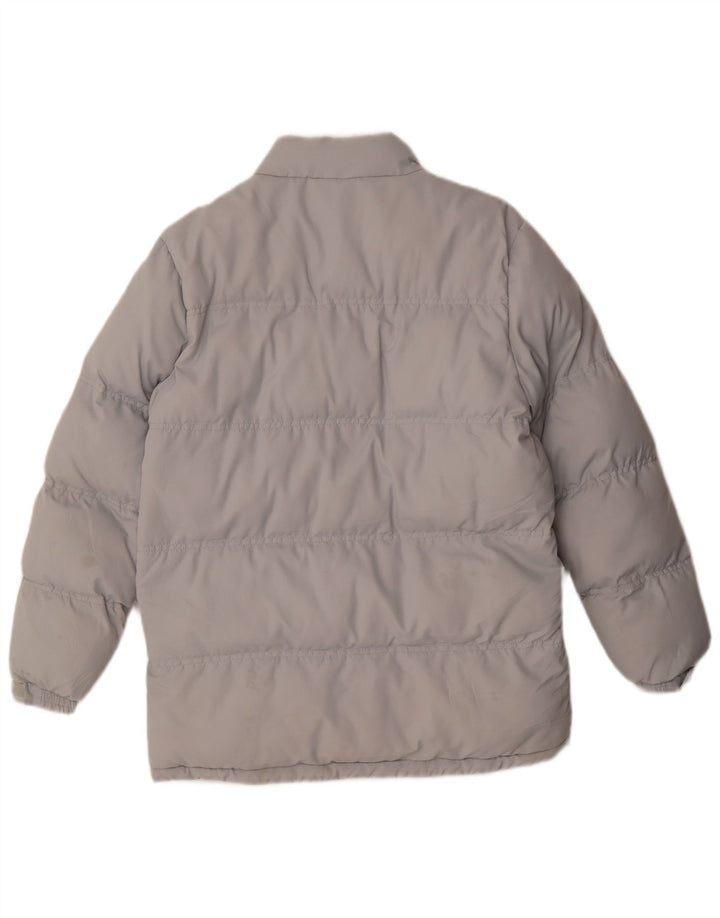 Fila Wattierte Jacke für Jungen, 15–16 Jahre, XL, grau gestreift, Polyester