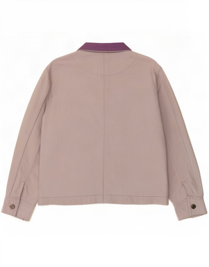 Zara Damen Utility Jacke UK 14 Medium Lila