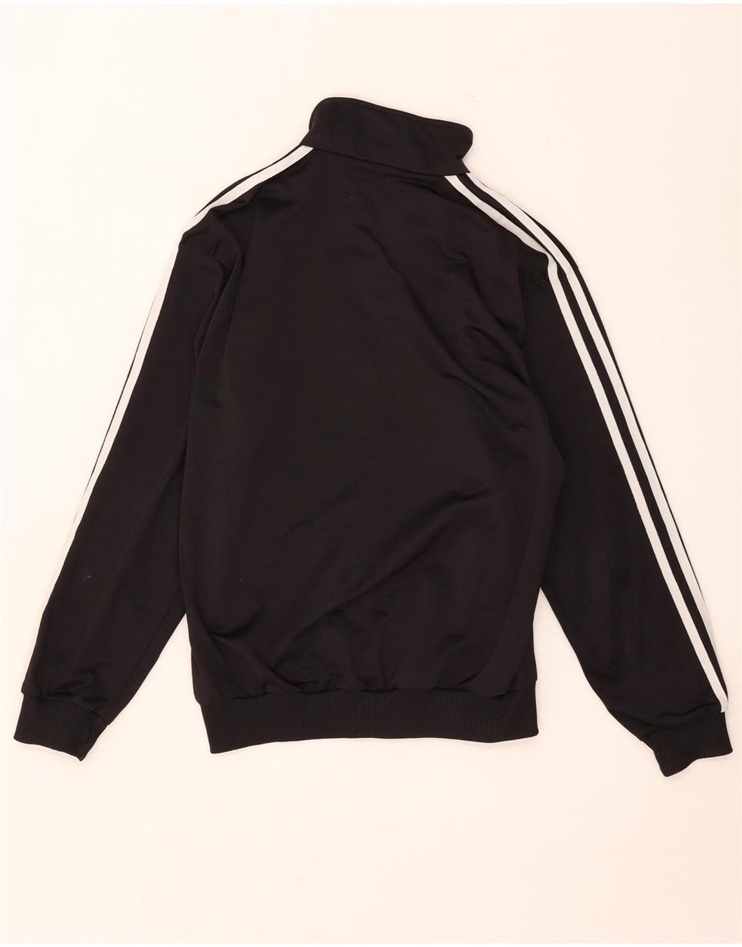 Adidas Jungen Trainingsanzug Top Jacke 13-14 Jahre Schwarz Polyester