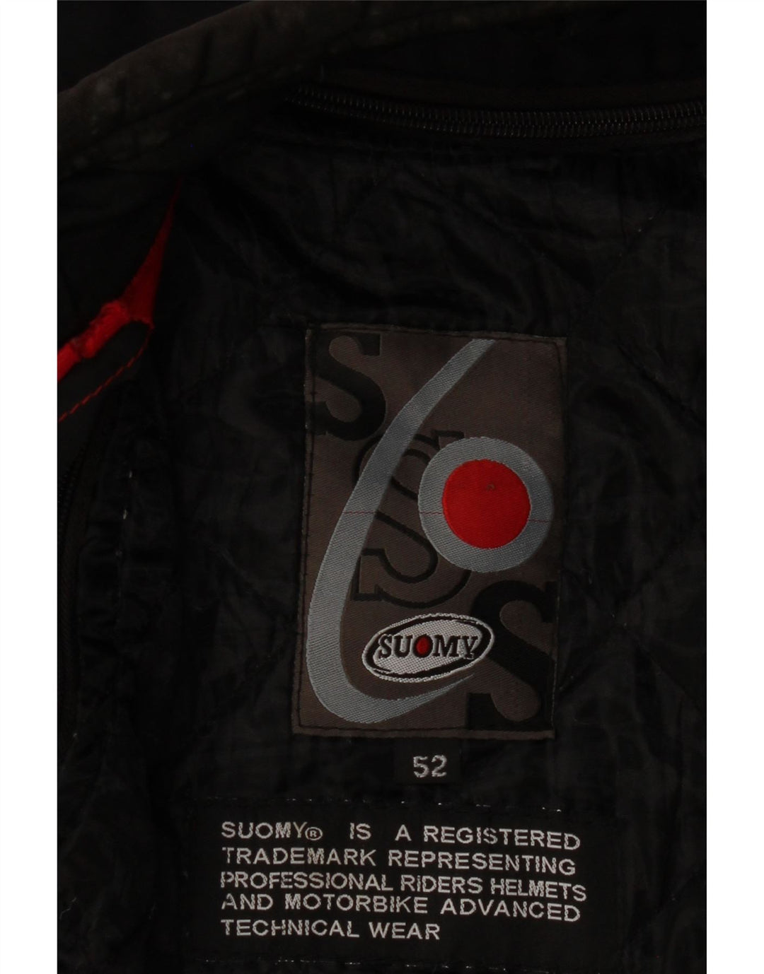 Suomy Herren Graphic Racer Jacke IT 52 XL Schwarz Nylon