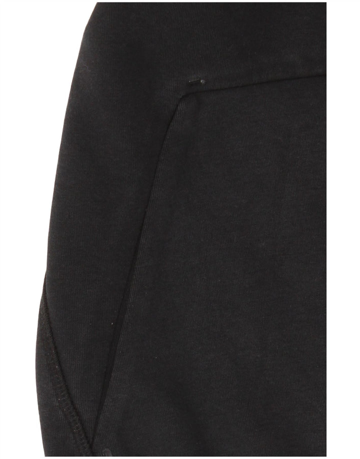Nike Herren-Kapuzenpullover mit Reißverschluss, mittelschwarz, Baumwolle