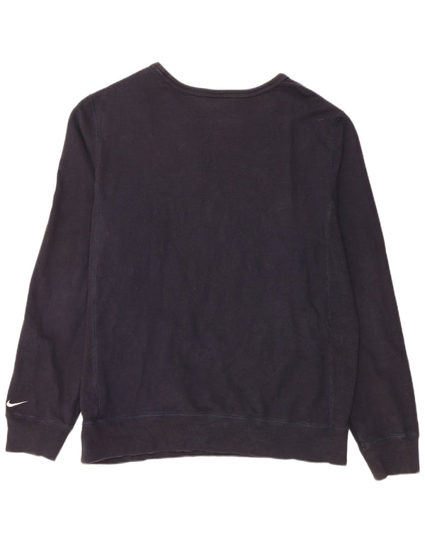 NIKE Herren-Sweatshirt mit Grafik, Größe L, Marineblau