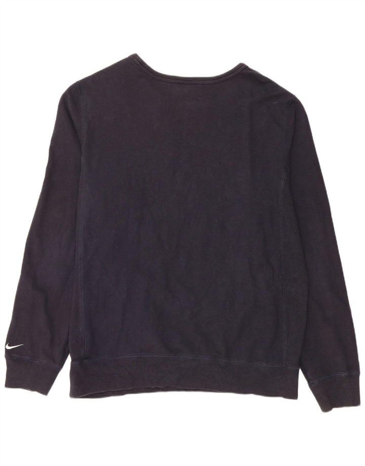 NIKE Herren-Sweatshirt mit Grafik, Größe L, Marineblau