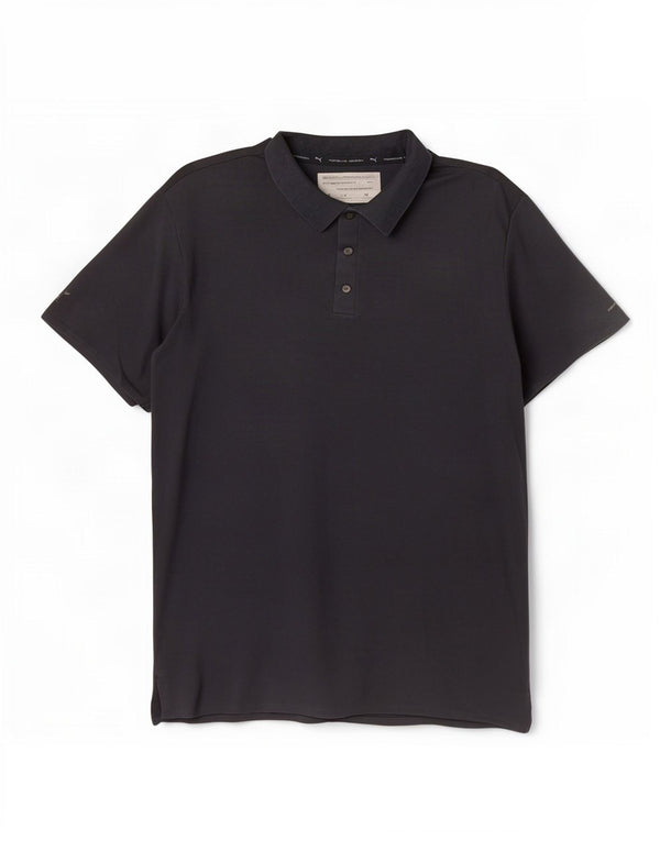 Puma Herren Porsche Design Poloshirt XL Schwarz Baumwolle