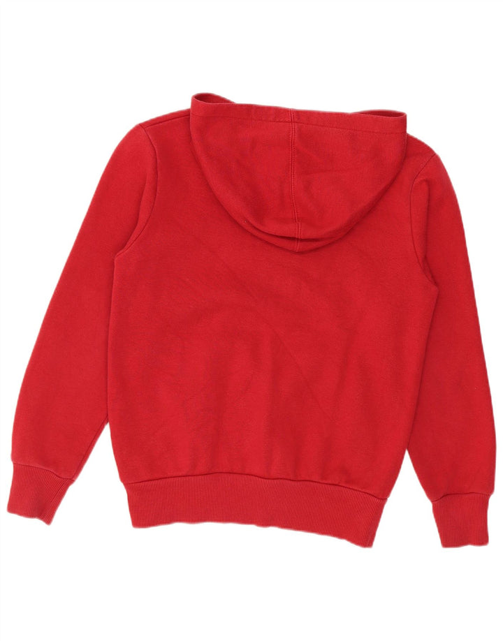 Levi's Jungen-Pullover mit grafischem Kapuzenpullover, 9–10 Jahre, rote Baumwolle