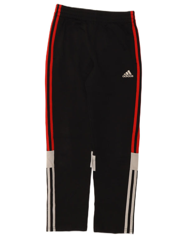 Adidas Trainingshose für Jungen, 9–10 Jahre, mittelgroß, Schwarz, Farbblock