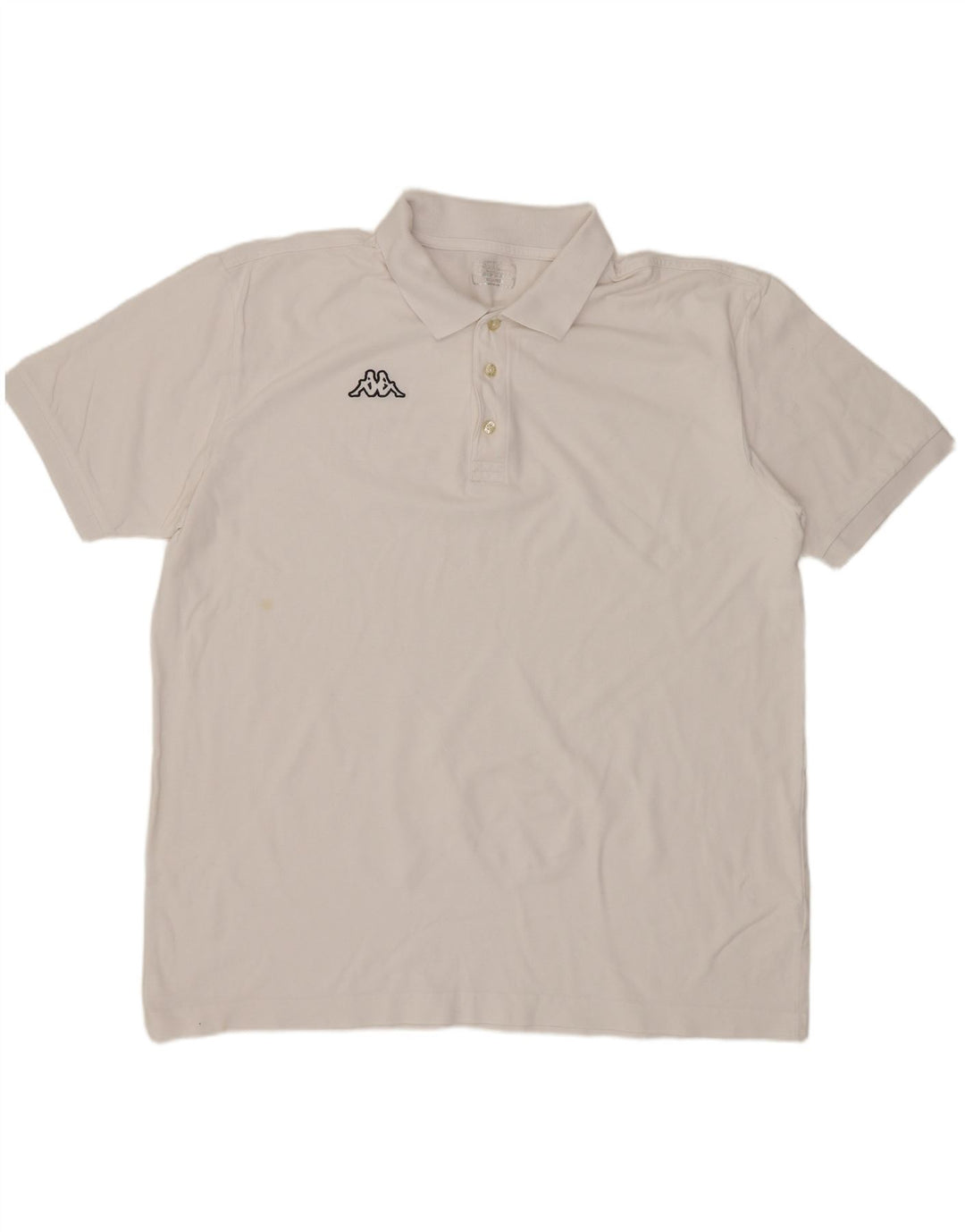 KAPPA Herren Poloshirt 3XL Weiße Baumwolle