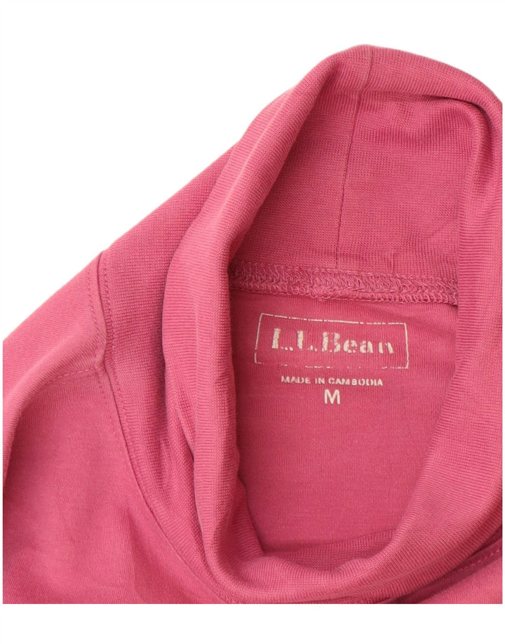 L.L.Bean Damen Top Langarm UK 14 Mittelrosa