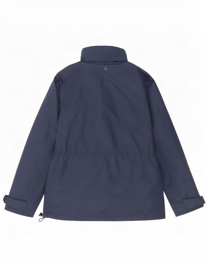Mountain Warehouse Damen-Windjacke mit Kapuze, Gr. 10, Marineblau