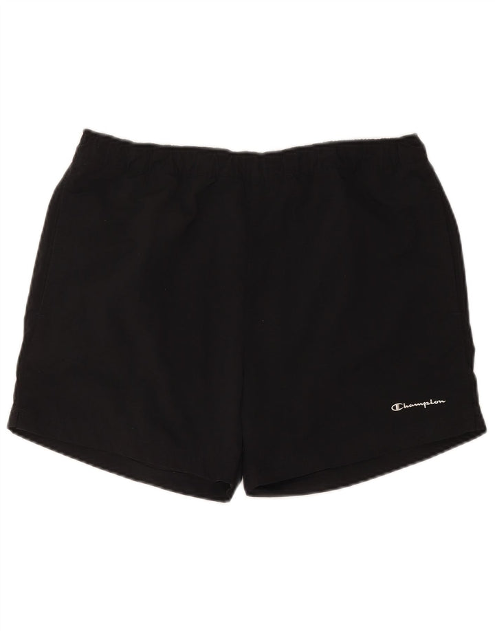 Champion Herren-Badeshorts, groß, schwarzes Polyamid