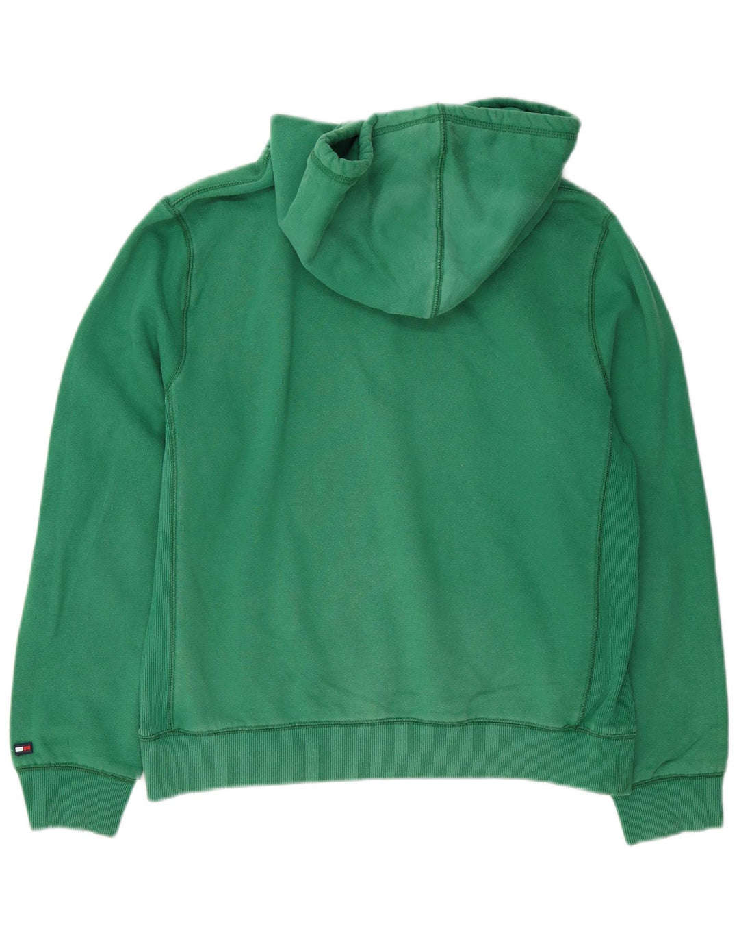 Tommy Hilfiger Herren-Kapuzenpullover mit Grafik, mittelgrün