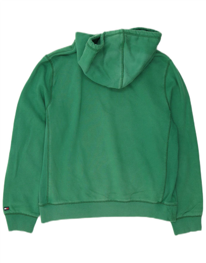 Tommy Hilfiger Herren-Kapuzenpullover mit Grafik, mittelgrün