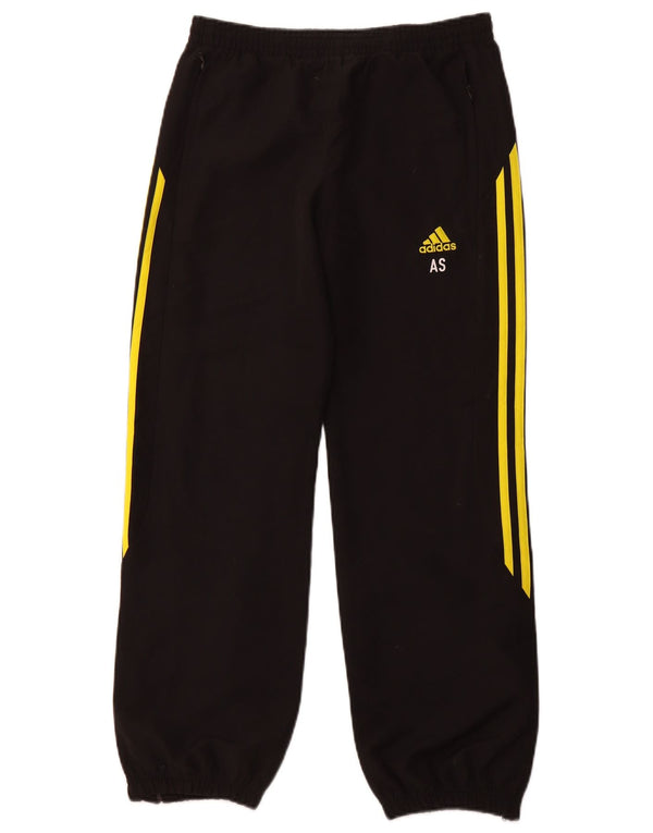 ADIDAS Jungen-Trainingshose, Jogginghose, 11–12 Jahre, schwarzes Polyester