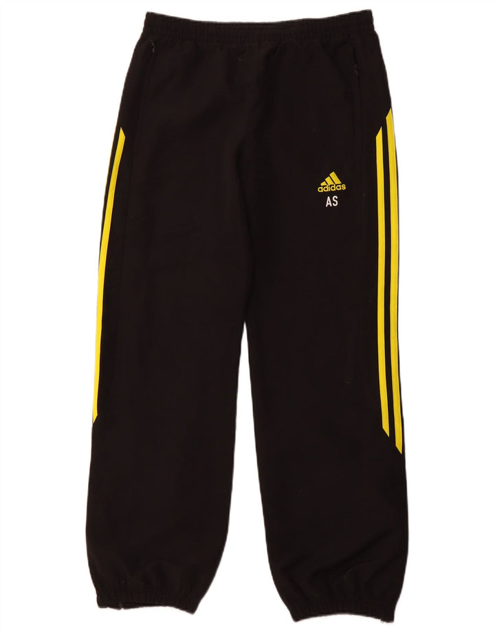 ADIDAS Jungen-Trainingshose, Jogginghose, 11–12 Jahre, schwarzes Polyester