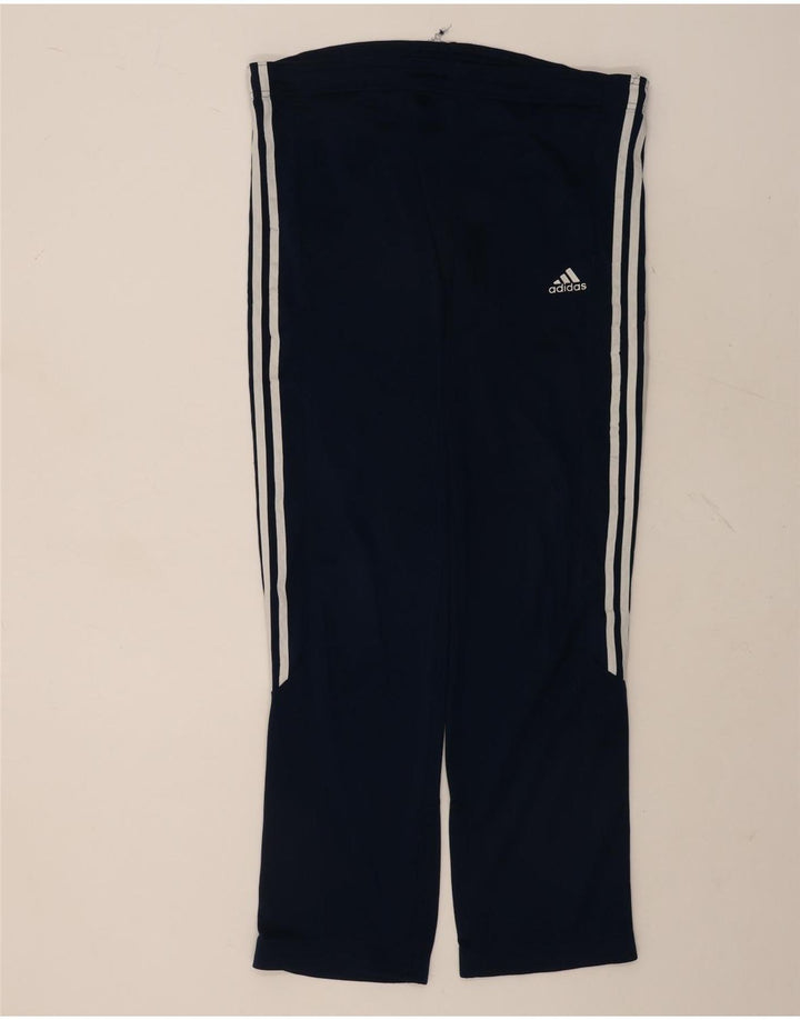 Adidas Herren-Trainingshose, groß, marineblau, Polyester