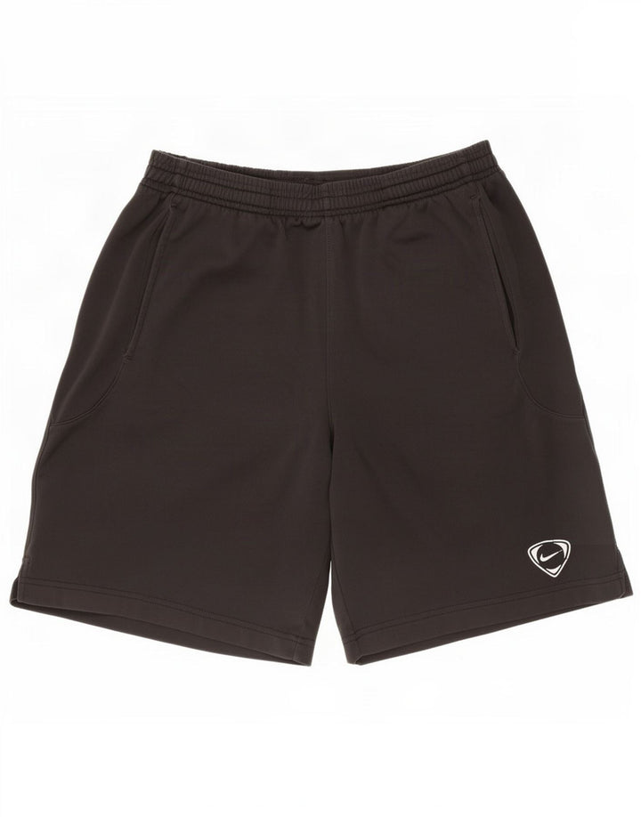 Nike Herren-Sportshorts, Größe S, Schwarz, Polyester