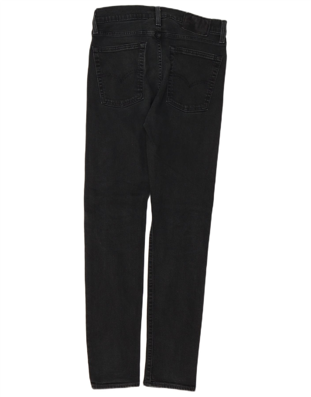Levi's Damen 511 Slim Jeans W30 L30 schwarze Baumwolle