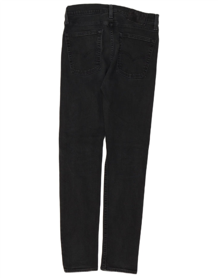 Levi's Damen 511 Slim Jeans W30 L30 schwarze Baumwolle