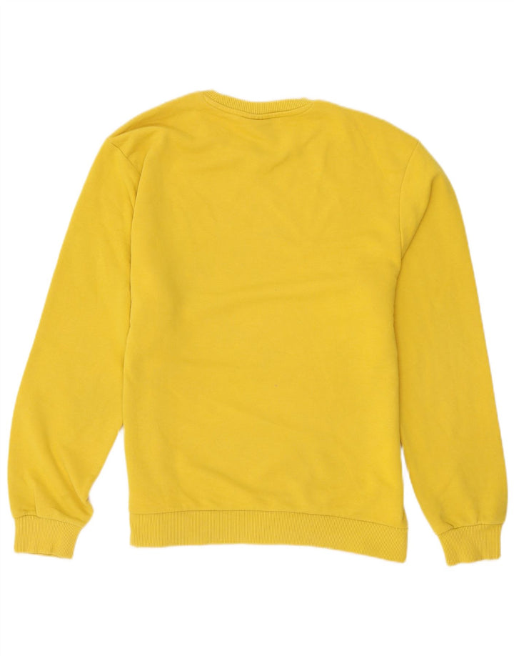 Fila Herren Sweatshirt Pullover mittelgelbe Baumwolle