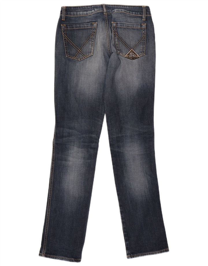 Roy Rogers Damen Straight Jeans W29 L33 Blaue Baumwolle