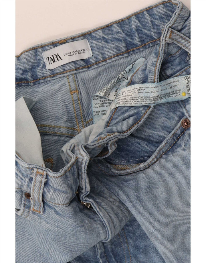 Zara Damen Tapered Jeans EU 40 Medium W30 L26 Blaue Baumwolle