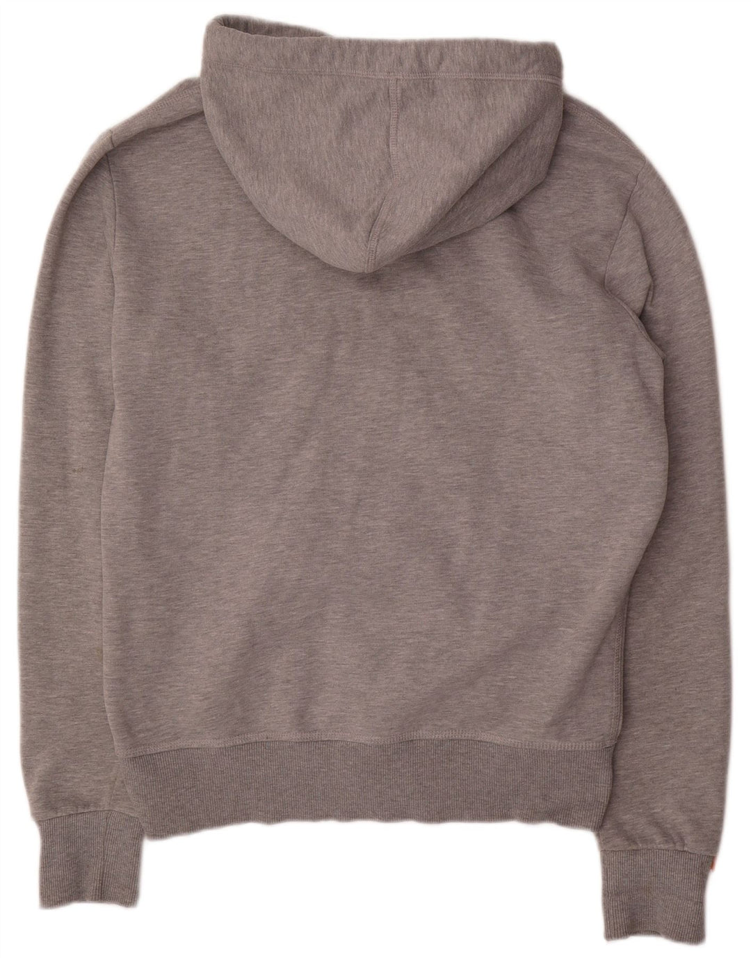 Superdry Herren-Kapuzenpullover mit Reißverschluss, 2XL, graue Baumwolle