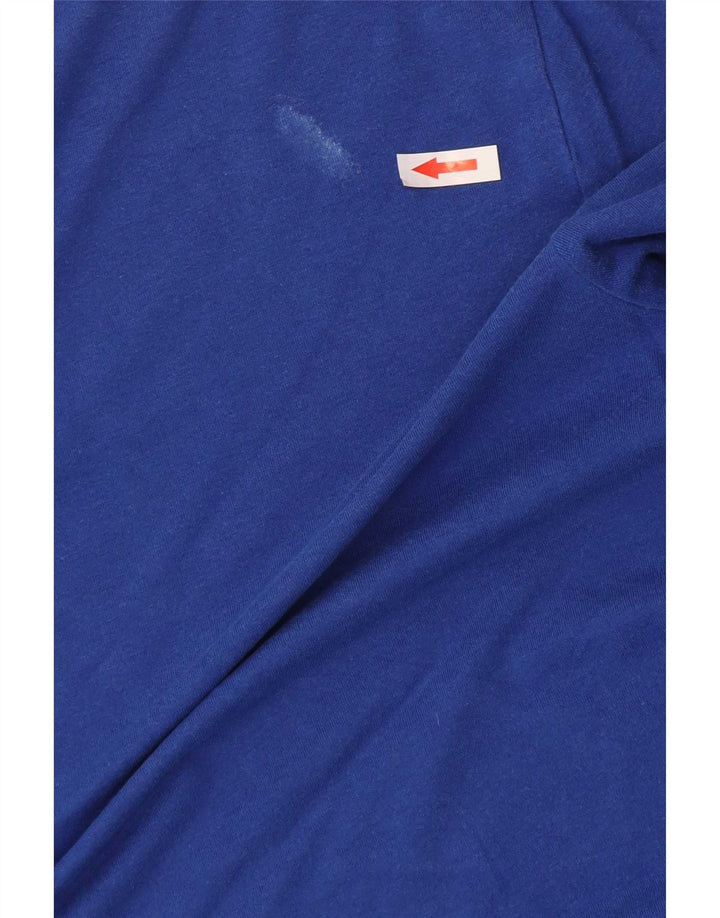 M&Co Damen Top Langarm UK 14 Mittelblau Modal