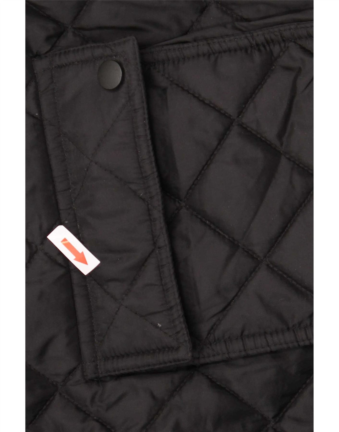 Vintage Herren Steppjacke UK 42 XL Schwarz Nylon