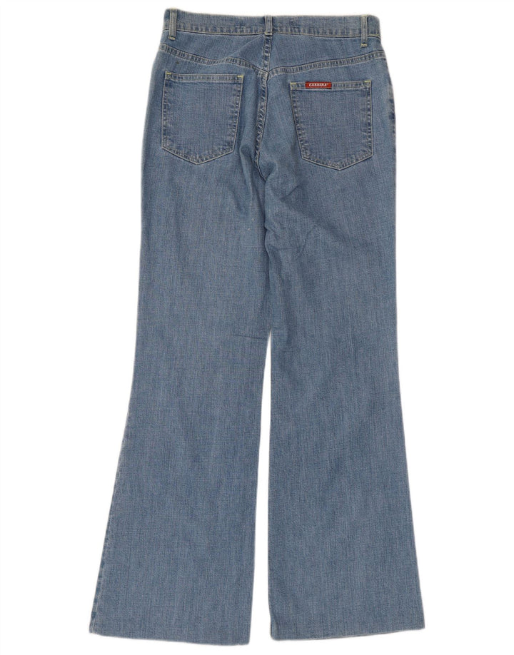 Carrera Damen Schlagjeans W29 L29 Blaue Baumwolle