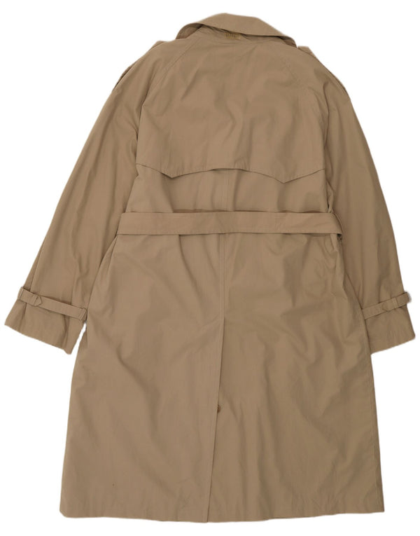 Allegri Herren Trenchcoat IT 50 Large Beige Baumwolle