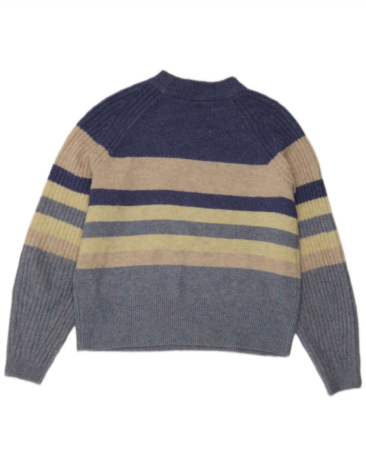 Marks & Spencer Damen-Pullover mit Rundhalsausschnitt, Gr. 10, Größe S, mehrfarbig