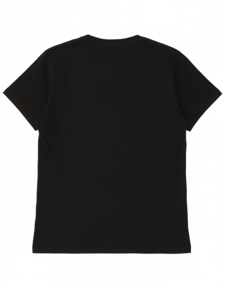 Calvin Klein Jeans Herren-T-Shirt mit Grafik, mittelschwarze Baumwolle
