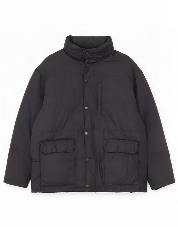 Casucci Herren-Jacke mit Kapuze, gepolstert, UK 40, Größe L, marineblau, Polyamid