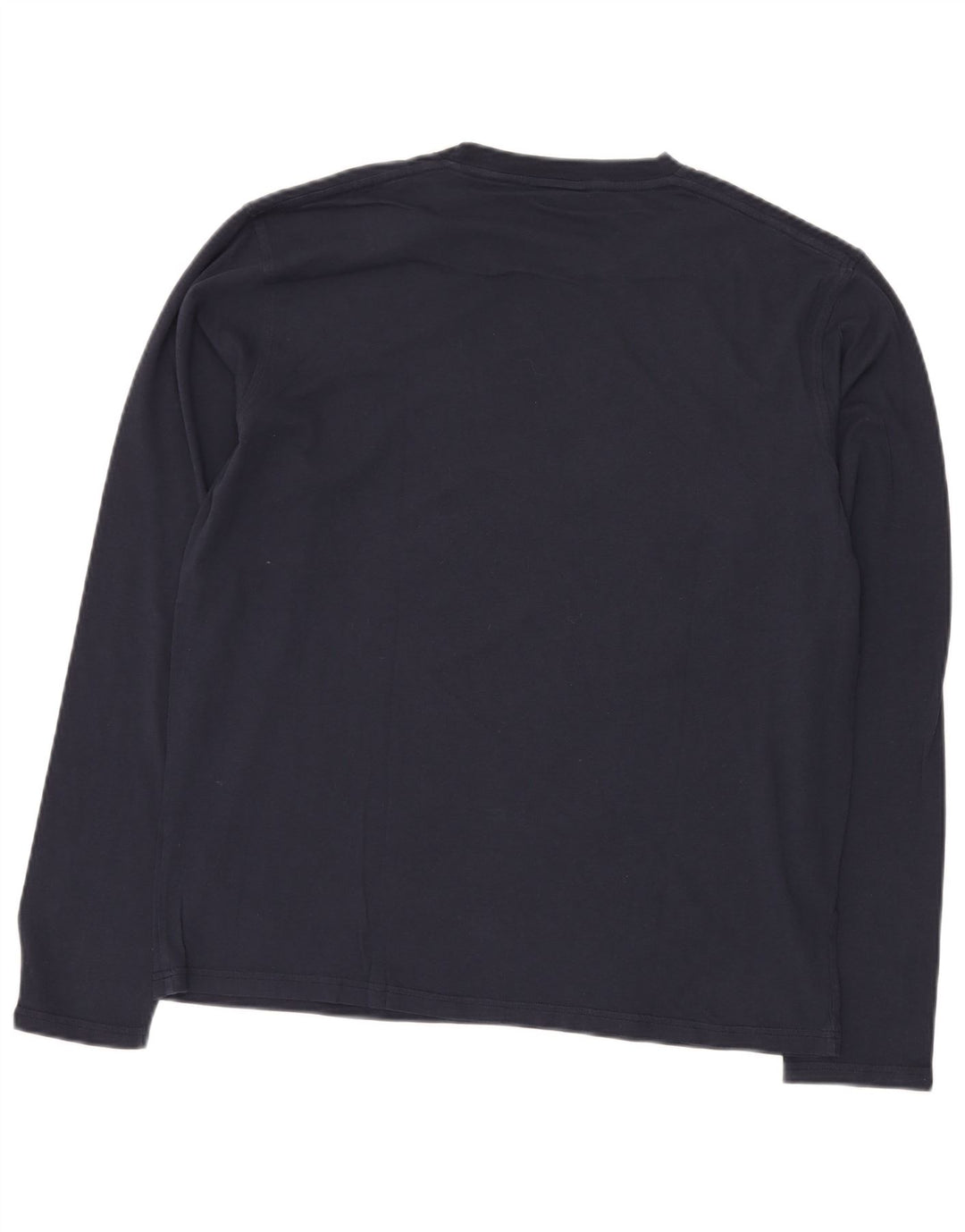 DIESEL Herren Graphic Top Langarm XL Marineblau Baumwolle