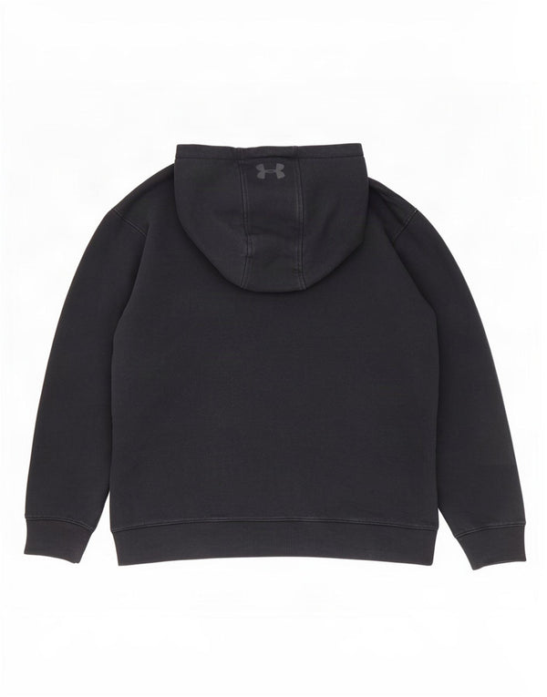 Under Armour Herren Cold Gear Kapuzenpullover mit Reißverschluss, 2XL, Schwarz