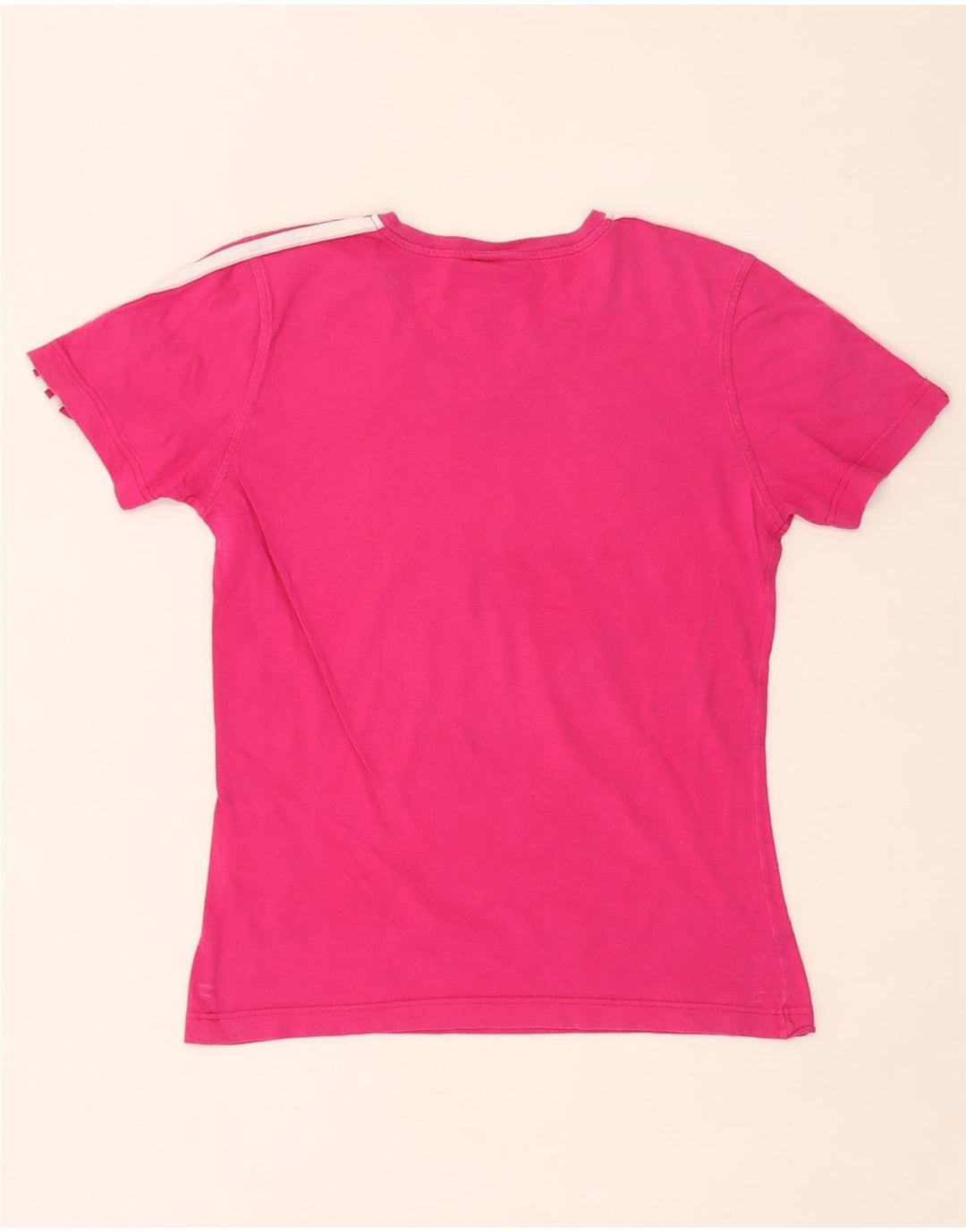 Adidas Damen T-Shirt Top UK 14 Large Pink