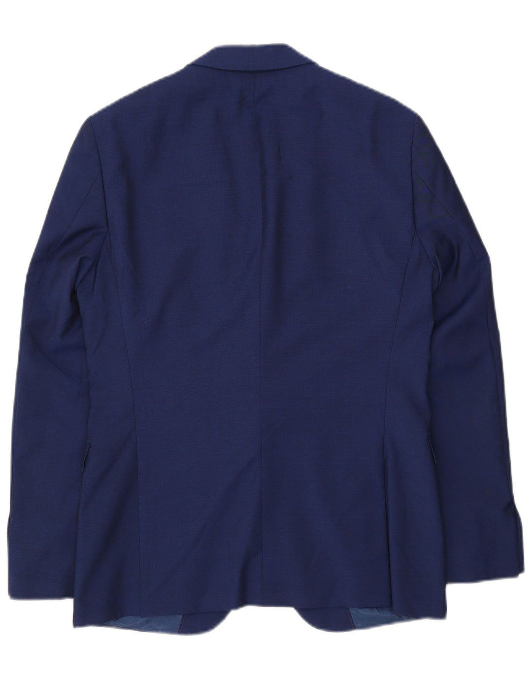 Tommy Hilfiger Herren-Blazer mit 2 Knöpfen, IT 46, kleine blaue Schurwolle