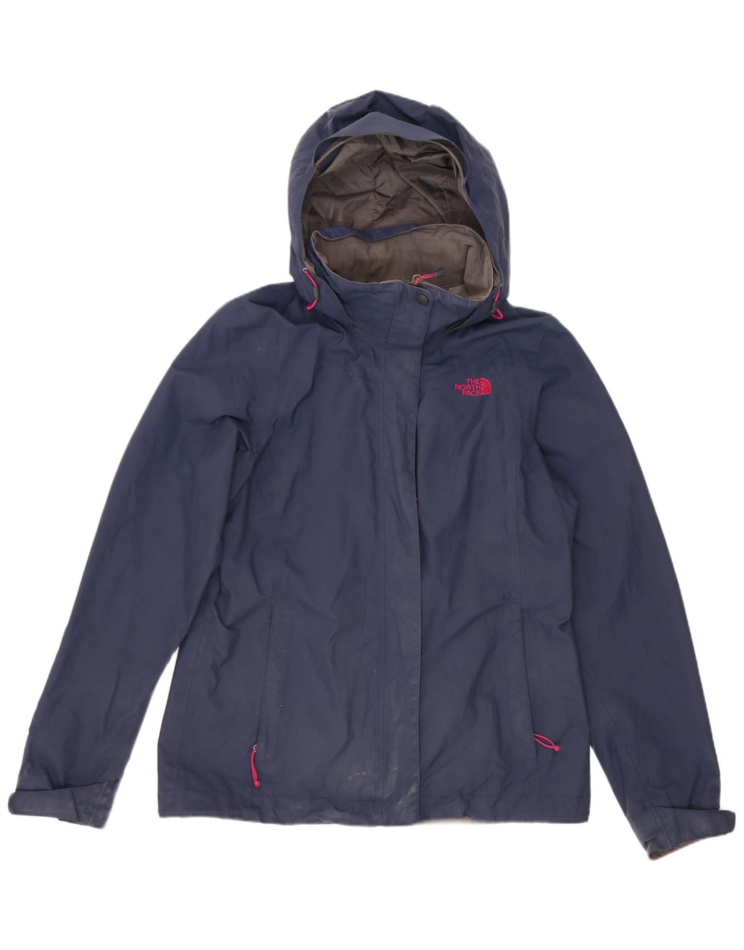 The North Face Damen-Regenjacke mit Kapuze, übergroß, Gr. 10, Marineblau