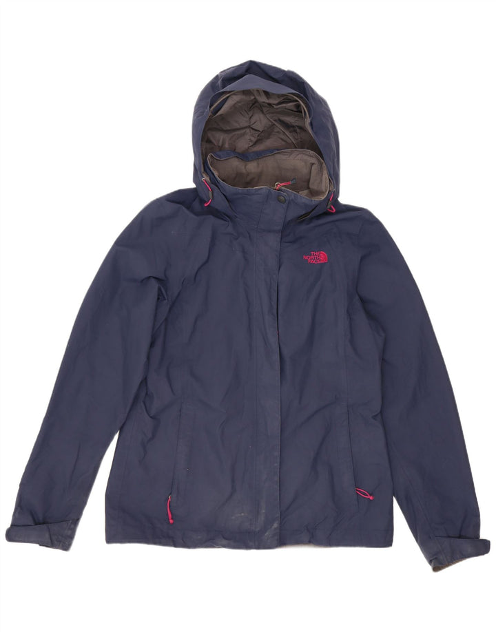 The North Face Damen-Regenjacke mit Kapuze, übergroß, Gr. 10, Marineblau