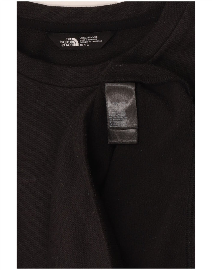 The North Face Herren Sweatshirt Pullover XL Schwarz Polyester
